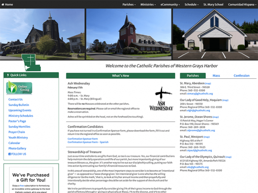 Catholic Parishes of Western Grays Harbor