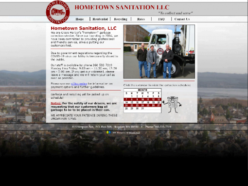 Local Business Website